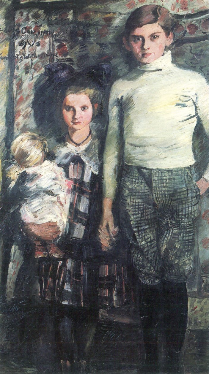 Thomas ja Wilhelmine - taiteilijan lapset tekijältä Lovis Corinth
