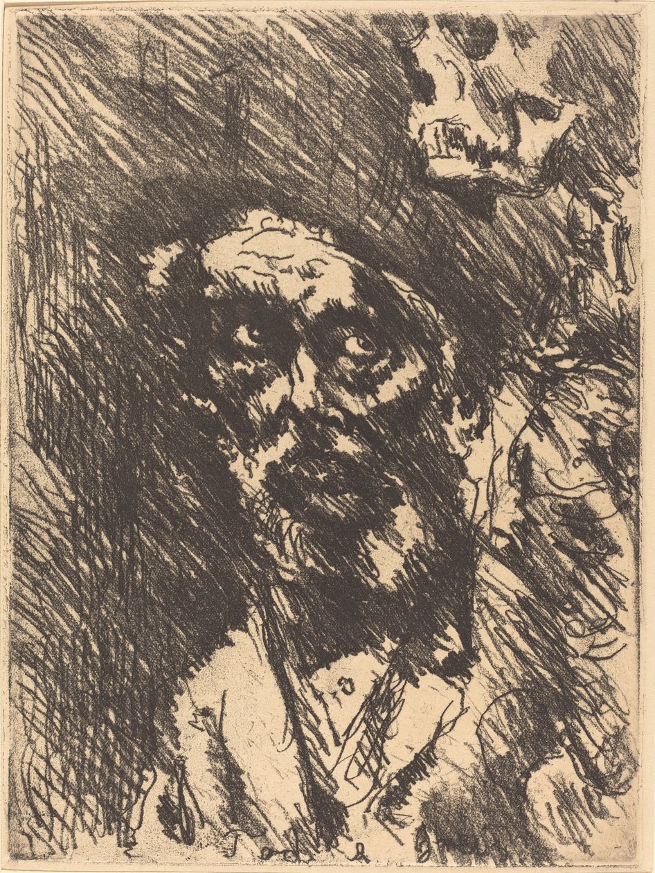 Kuolema ja vanha mies tekijältä Lovis Corinth