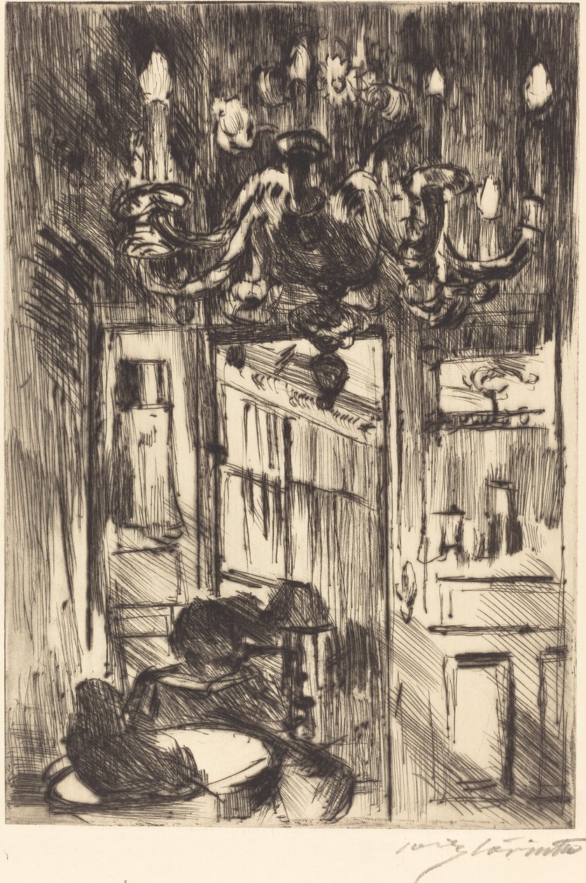 Kattokruunun alla (kattokruunun alla) tekijältä Lovis Corinth