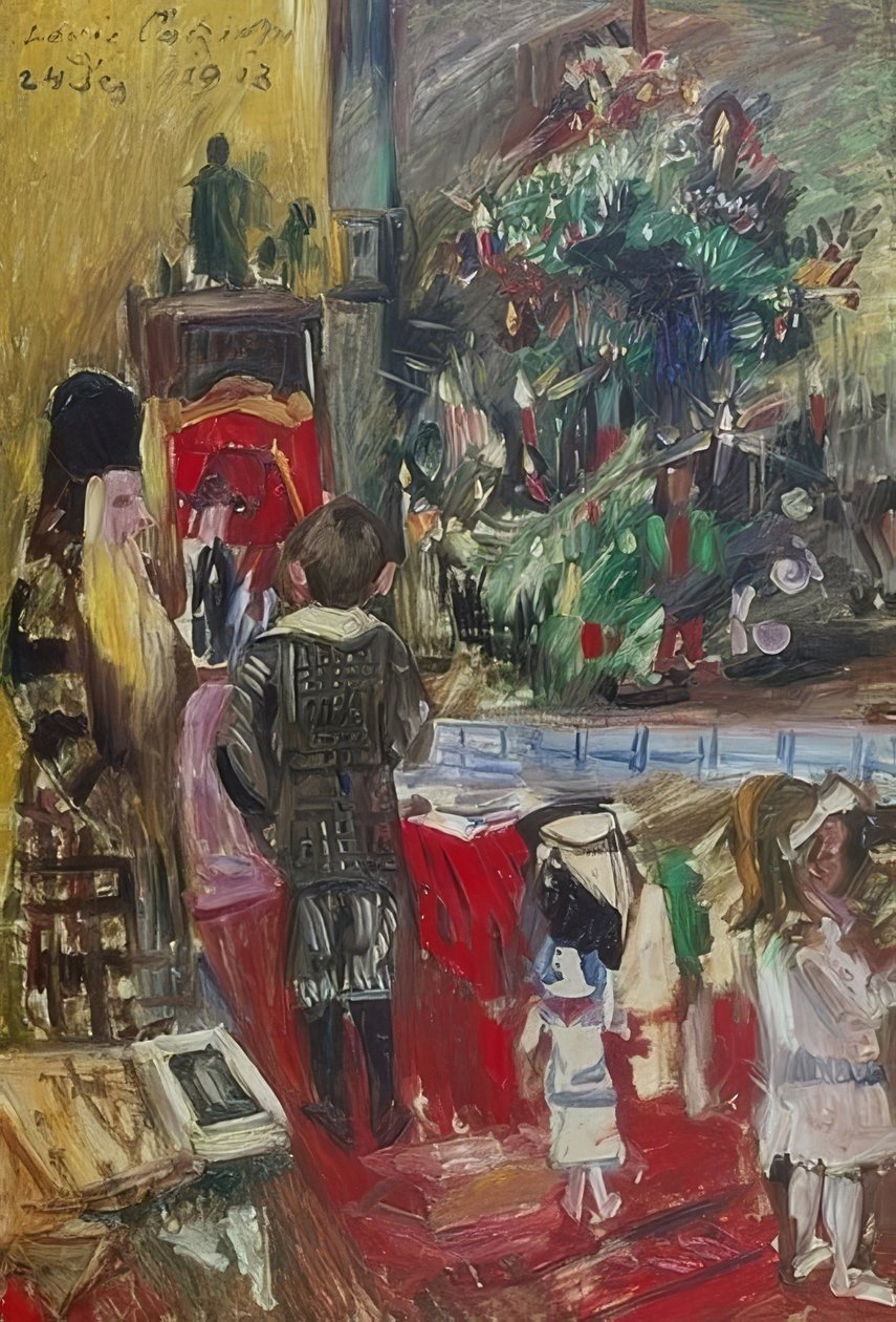 Joululahjat. 1913 tekijältä Lovis Corinth