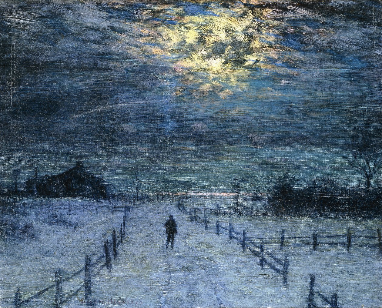 Talvinen kävelymatka tekijältä Lowell Birge Harrison