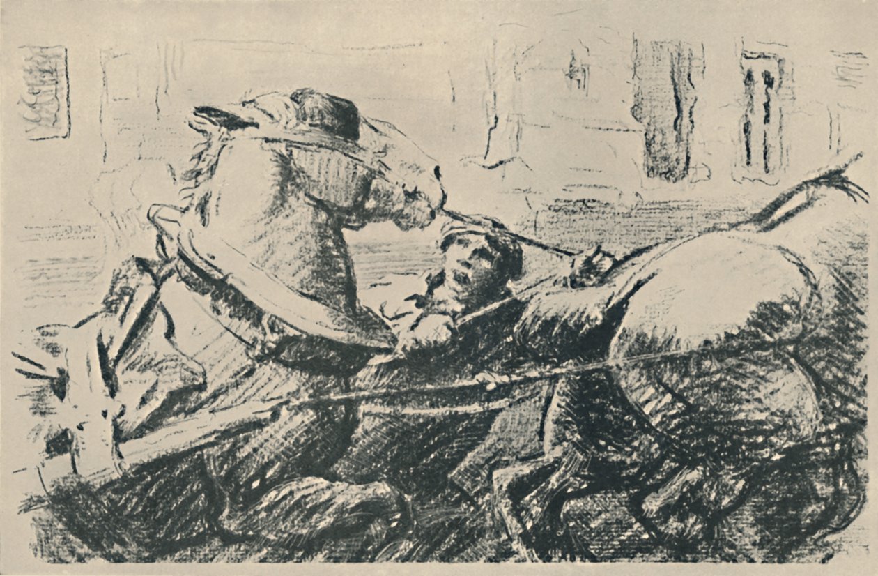 "Percheron Horses", 1919 tekijältä Lowes Dalbiac Luard