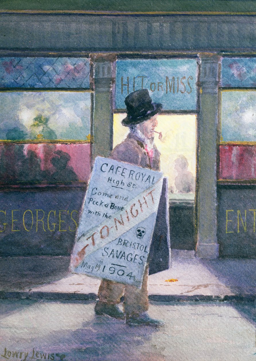 Ensimmäinen illallinen, 1904 (wc taululle) tekijältä Lowry Lewis