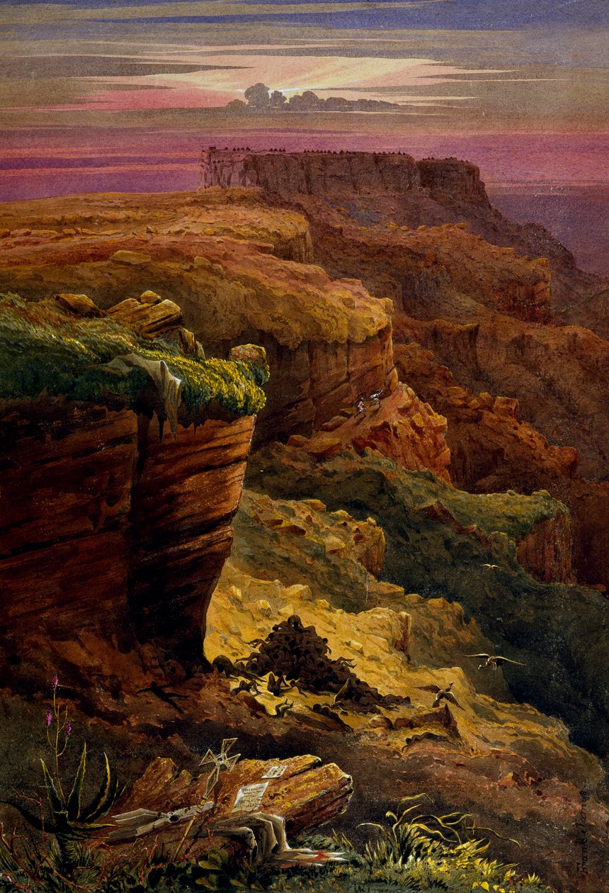 Teurastuksen kohtaus Magdalassa, Abessiniassa pitkäperjantaina 1868 tekijältä Lt Cornelius Francis James