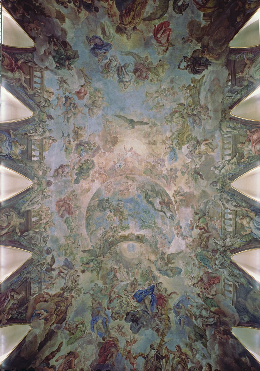 Kultaisen fleecen allegoria, n. 1697 tekijältä Luca Giordano