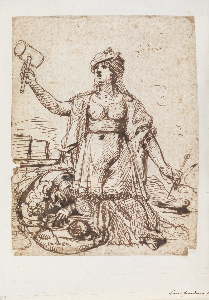 Jael ja Sisera tekijältä Luca Giordano