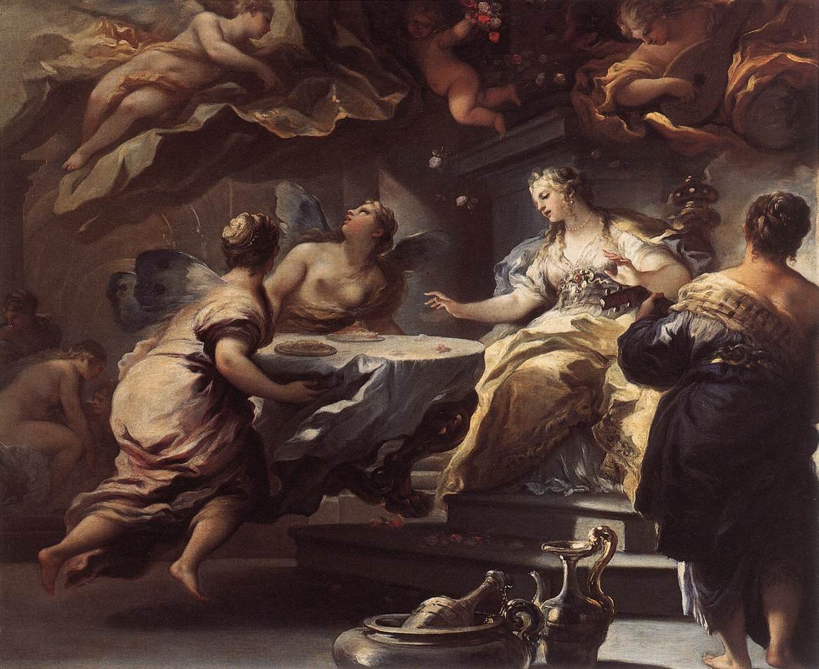 Näkymättömien henkien palvelema psyyke tekijältä Luca Giordano