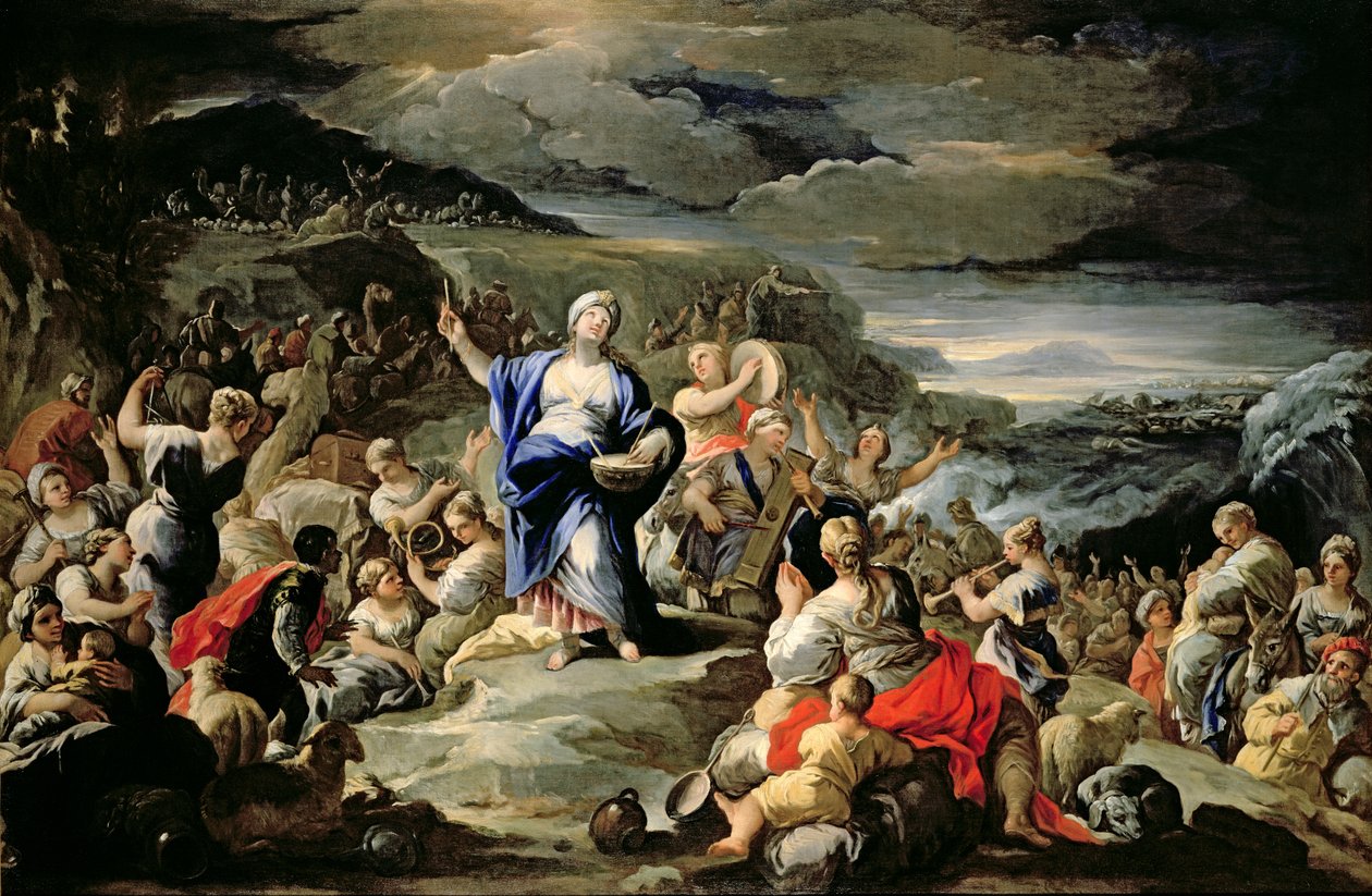 Miriamin laulu tekijältä Luca Giordano
