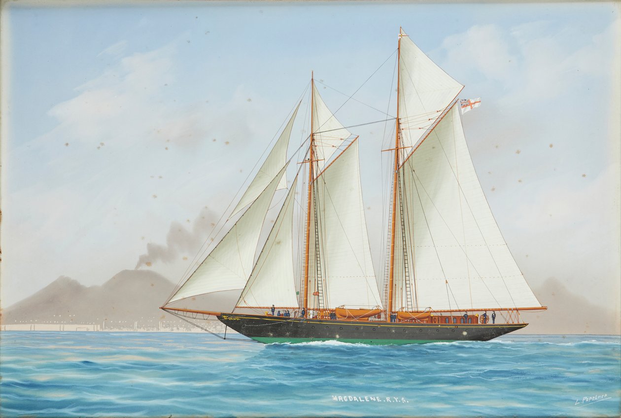 Magdalene R.Y.S Napolin ulkopuolella (guassi) tekijältä Luca Papaluca