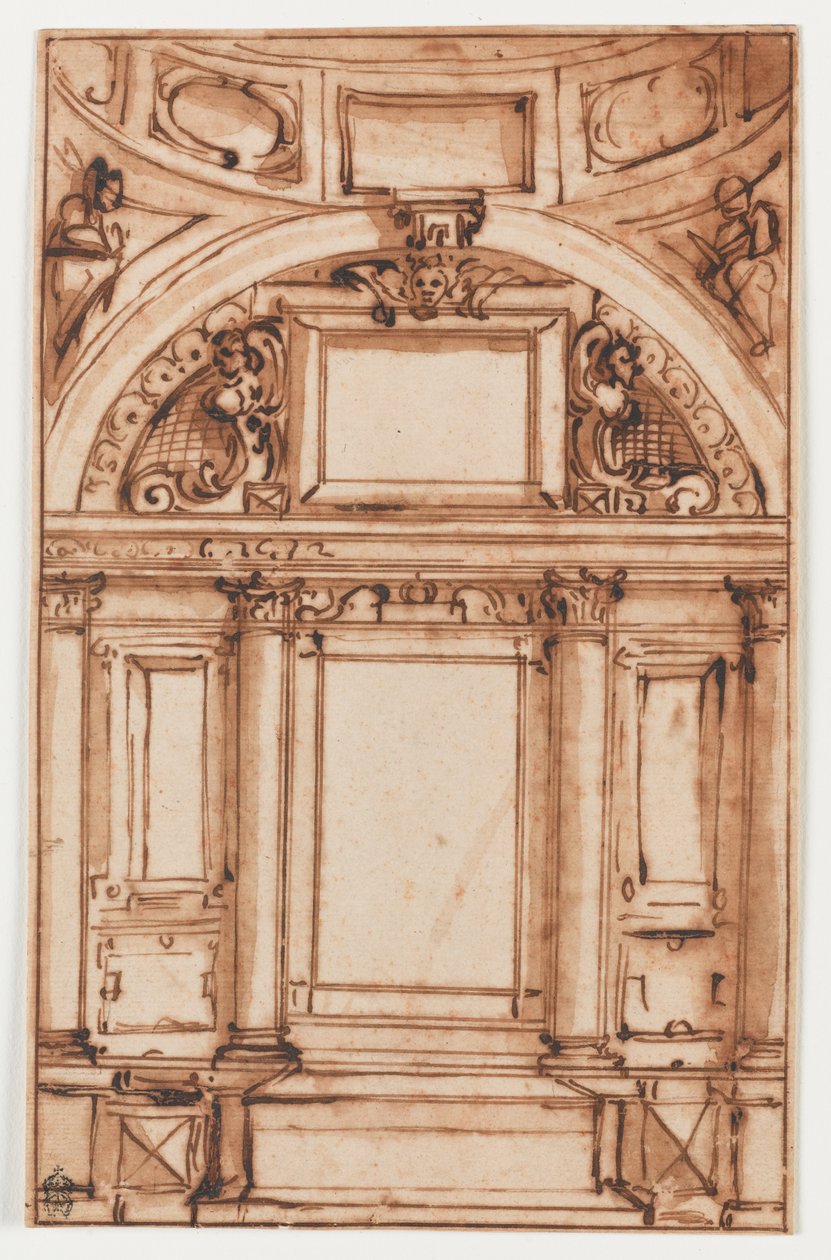 Arkkitehtoninen tutkimus tekijältä Luca Cambiaso