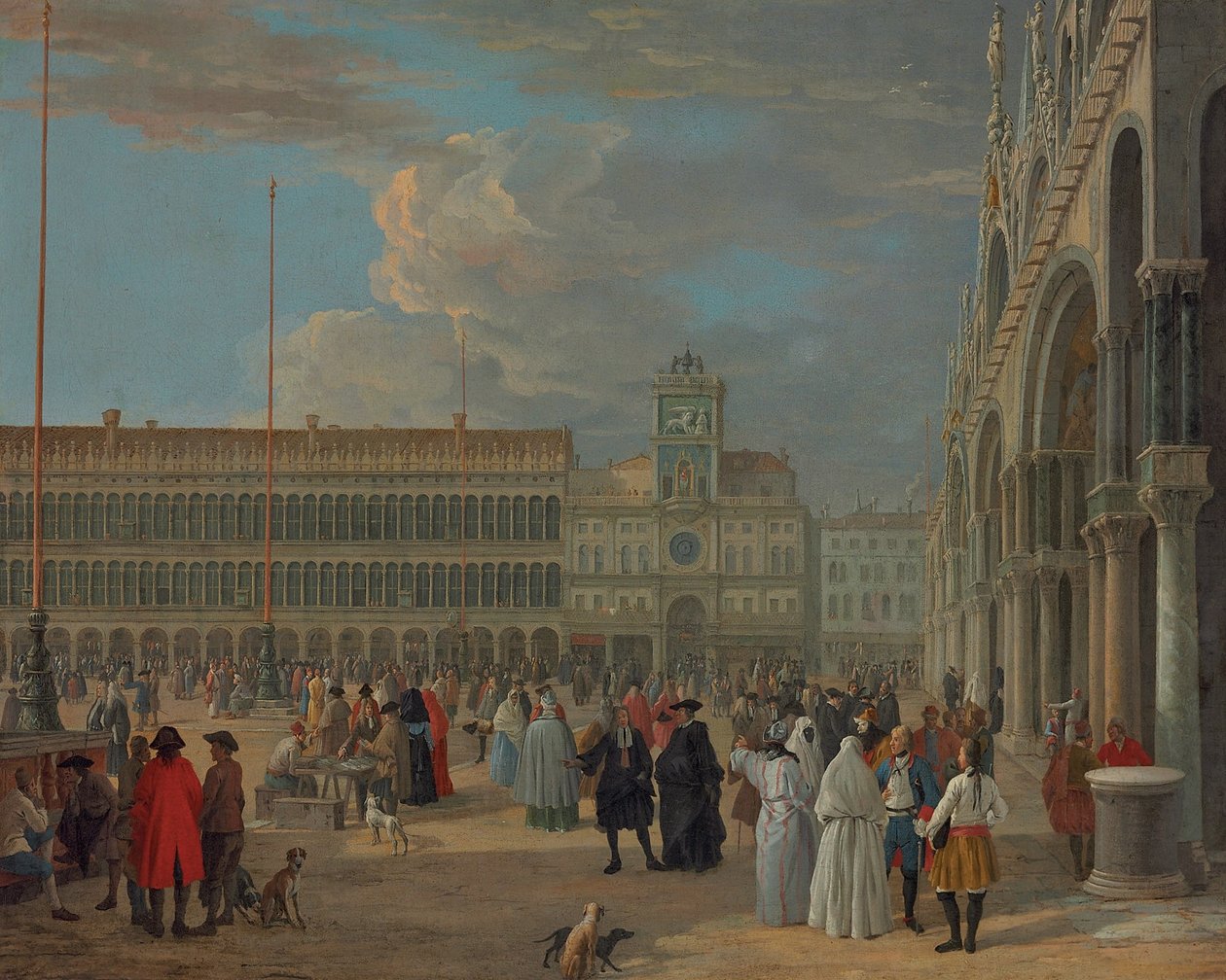 Näkymä Piazza San Marcolle ja Torre dell