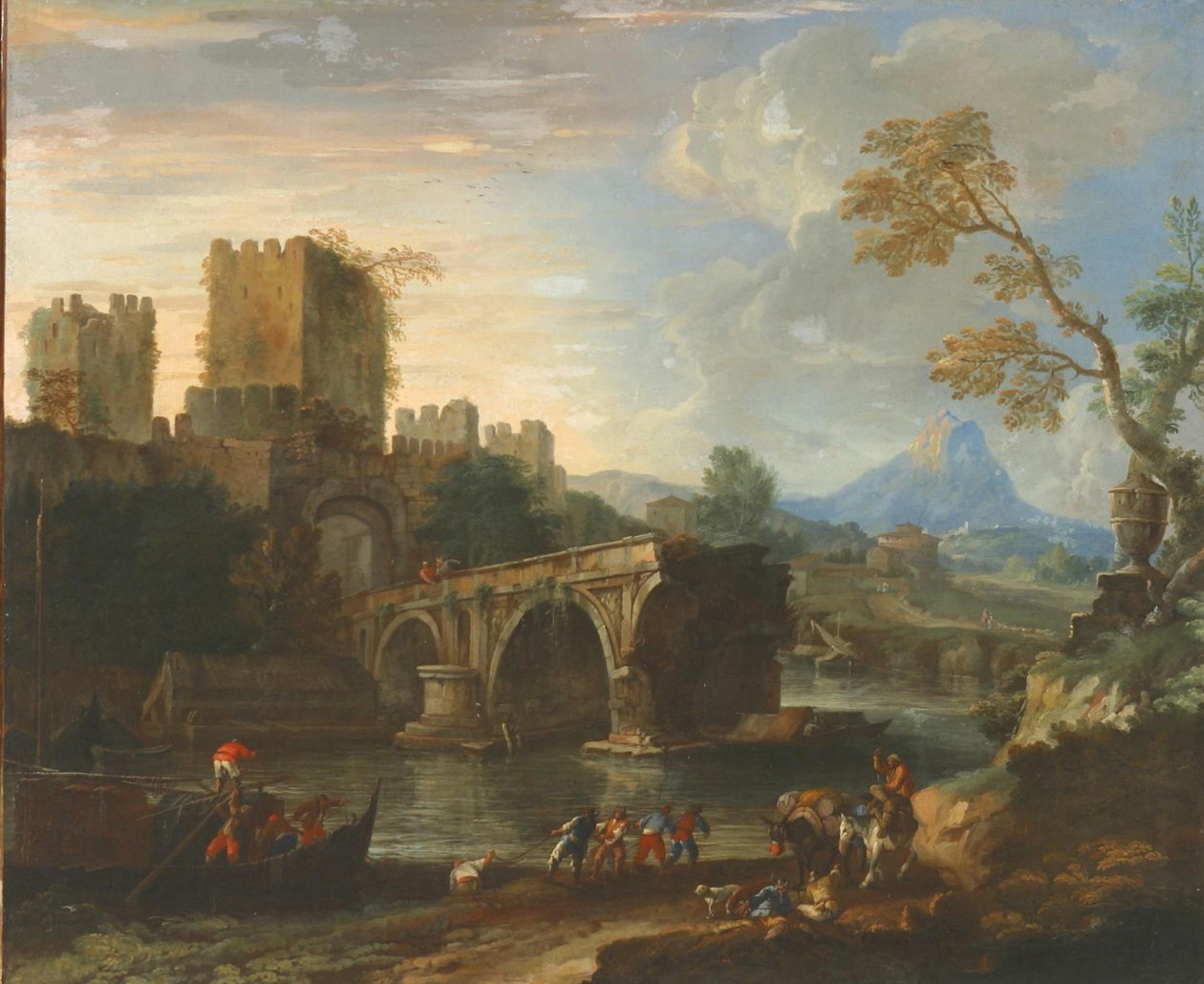 Capriccio Broken Bridgen kanssa. tekijältä Luca Carlevaris