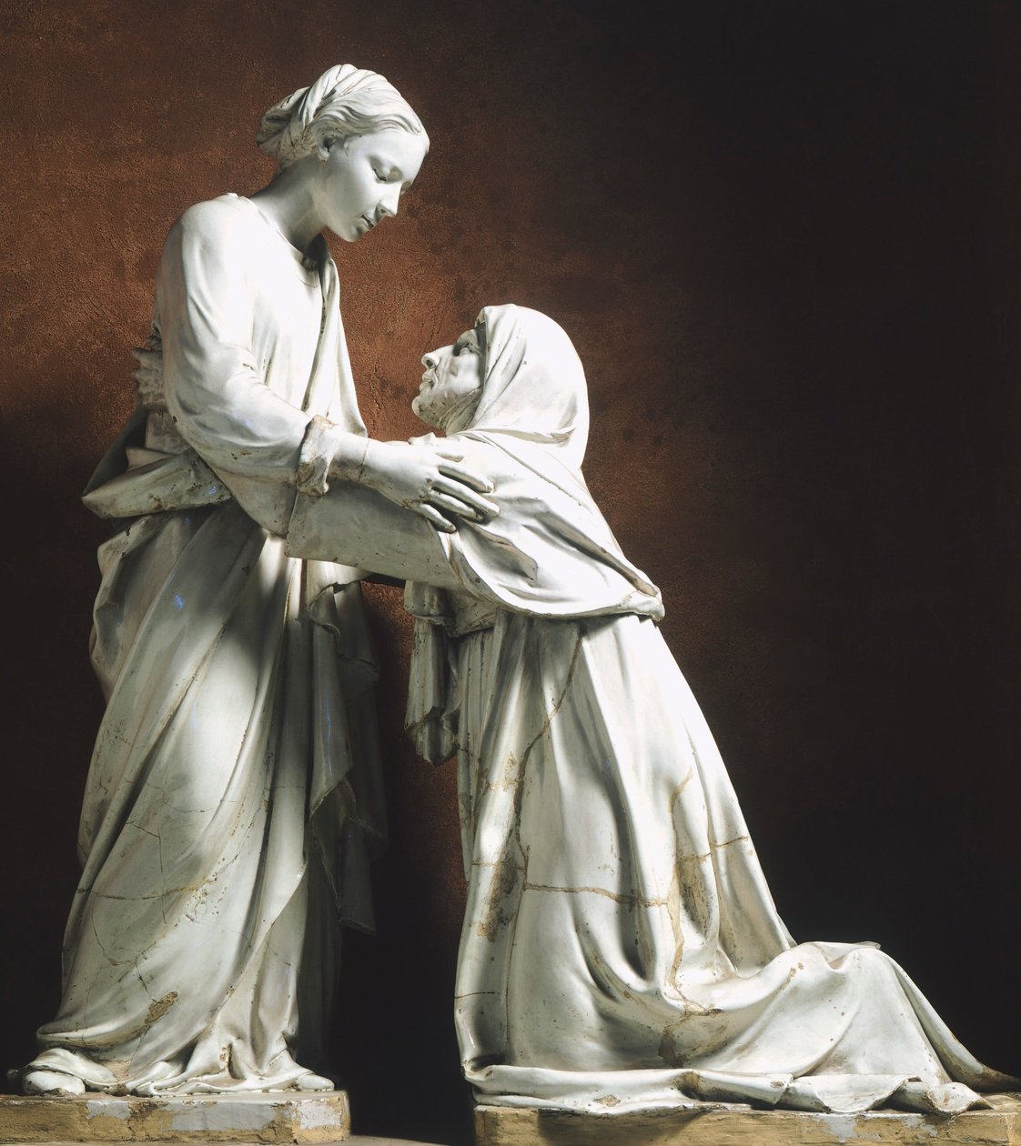 Italia, Pistoia, San Giovanni Fuor Civitasin kirkko, Vierailu, kirjoittanut Luca della Robbia (noin 1400-1482) tekijältä Luca Della Robbia