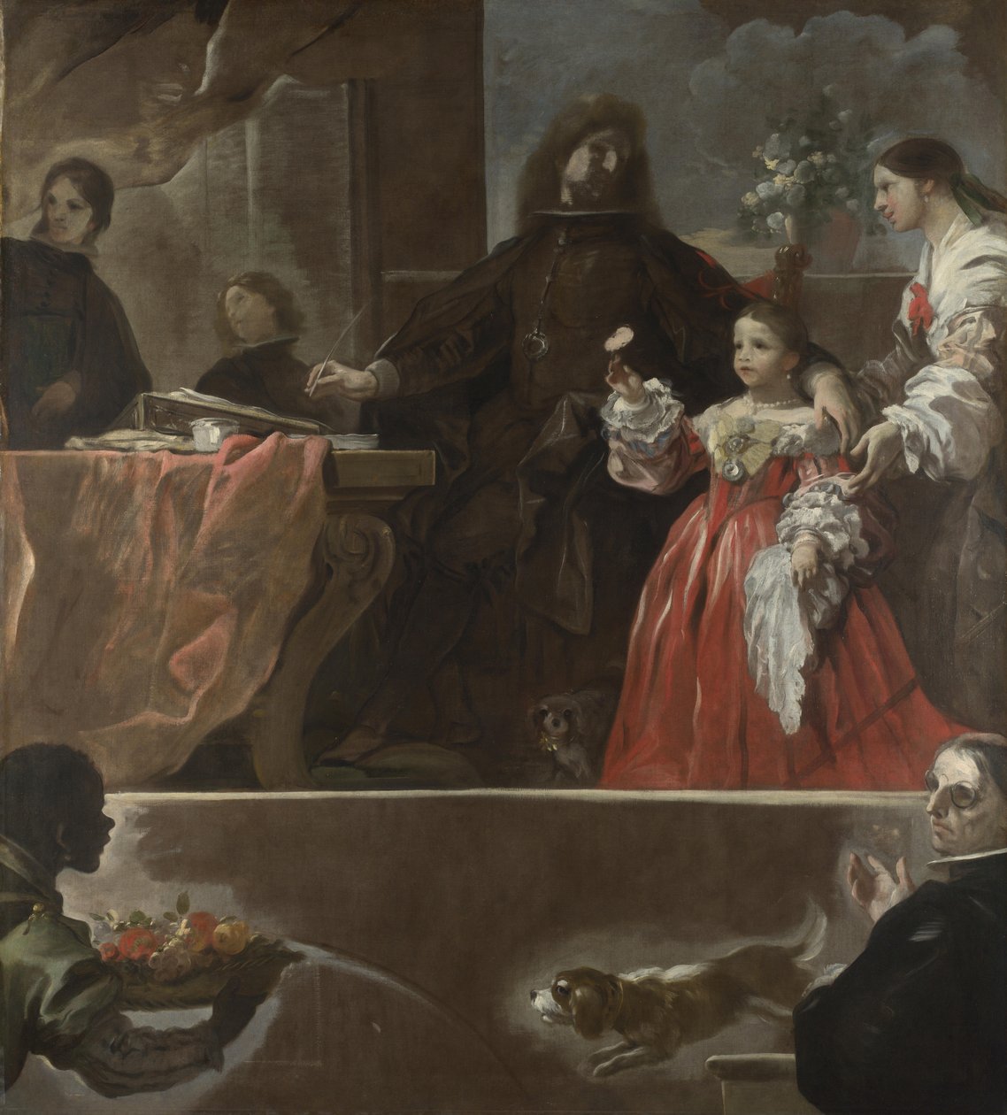Kunnianosoitus Velázquezille, noin 1692-1700. tekijältä Luca Giordano