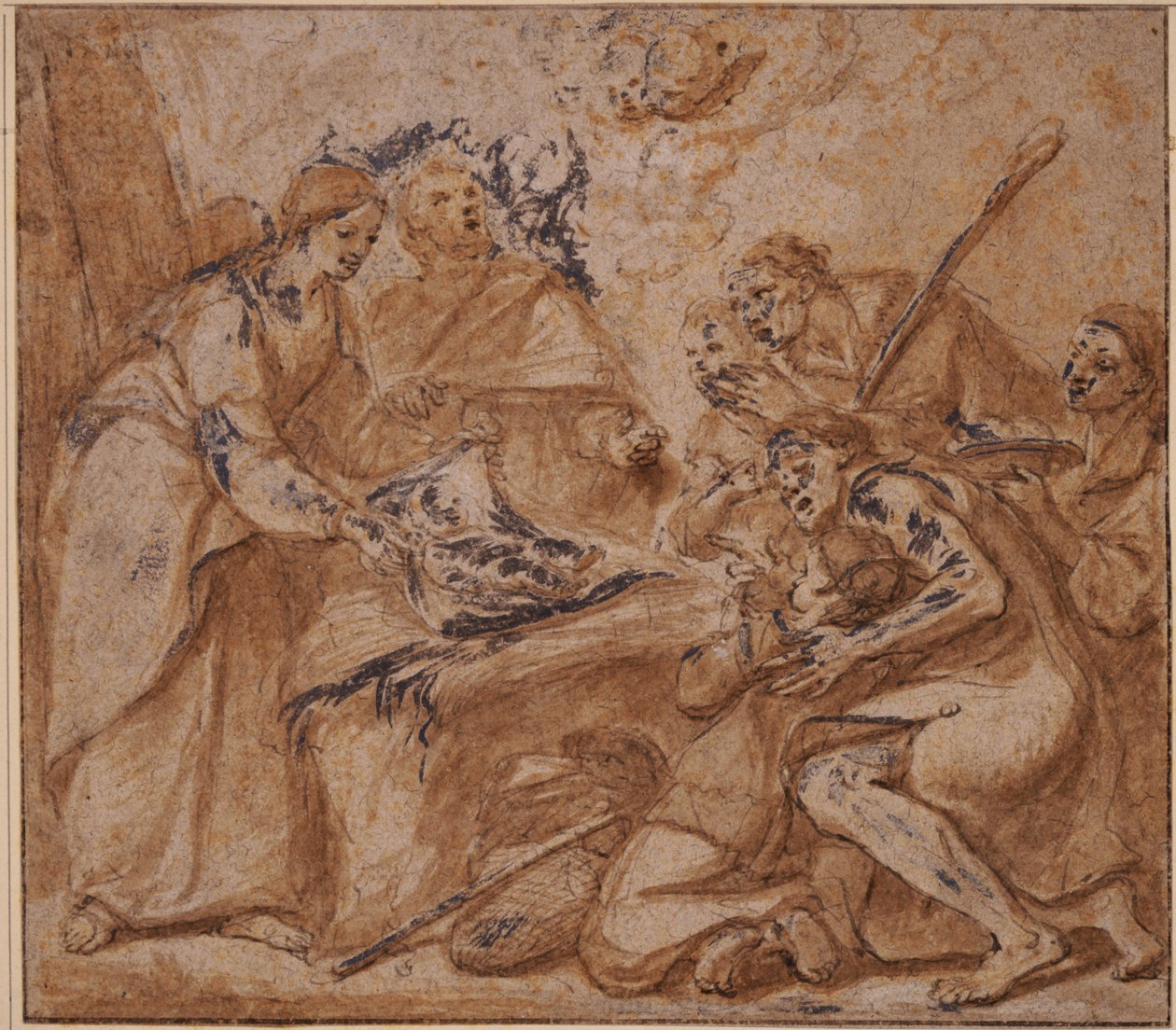 Paimenten palvonta tekijältä Luca Giordano