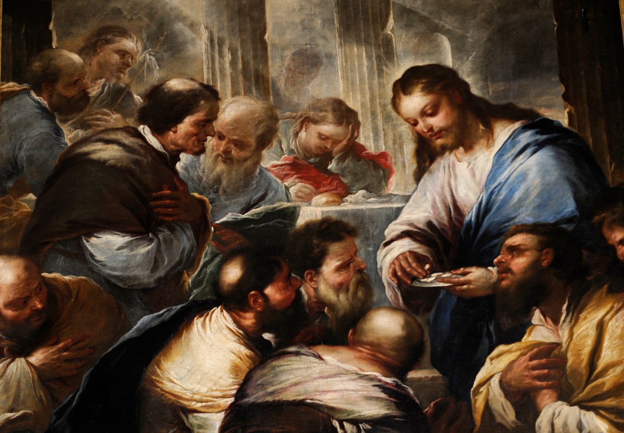 Apostolien ehtoollinen tekijältä Luca Giordano