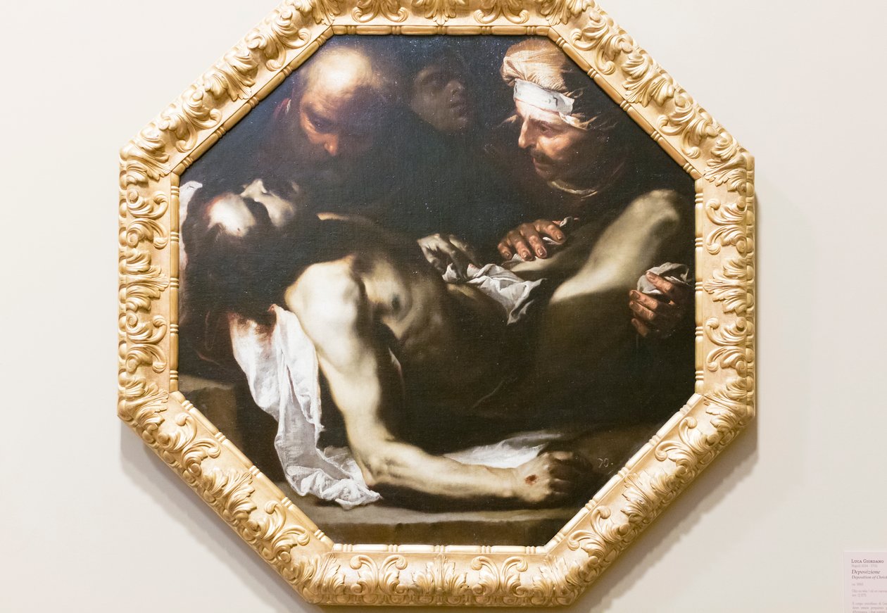 Kristuksen laskeutuminen tekijältä Luca Giordano