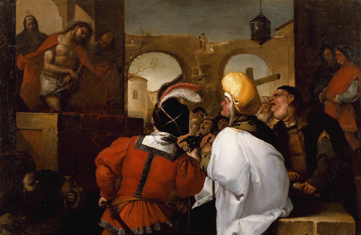 Katso mies, 1650-59 tekijältä Luca Giordano