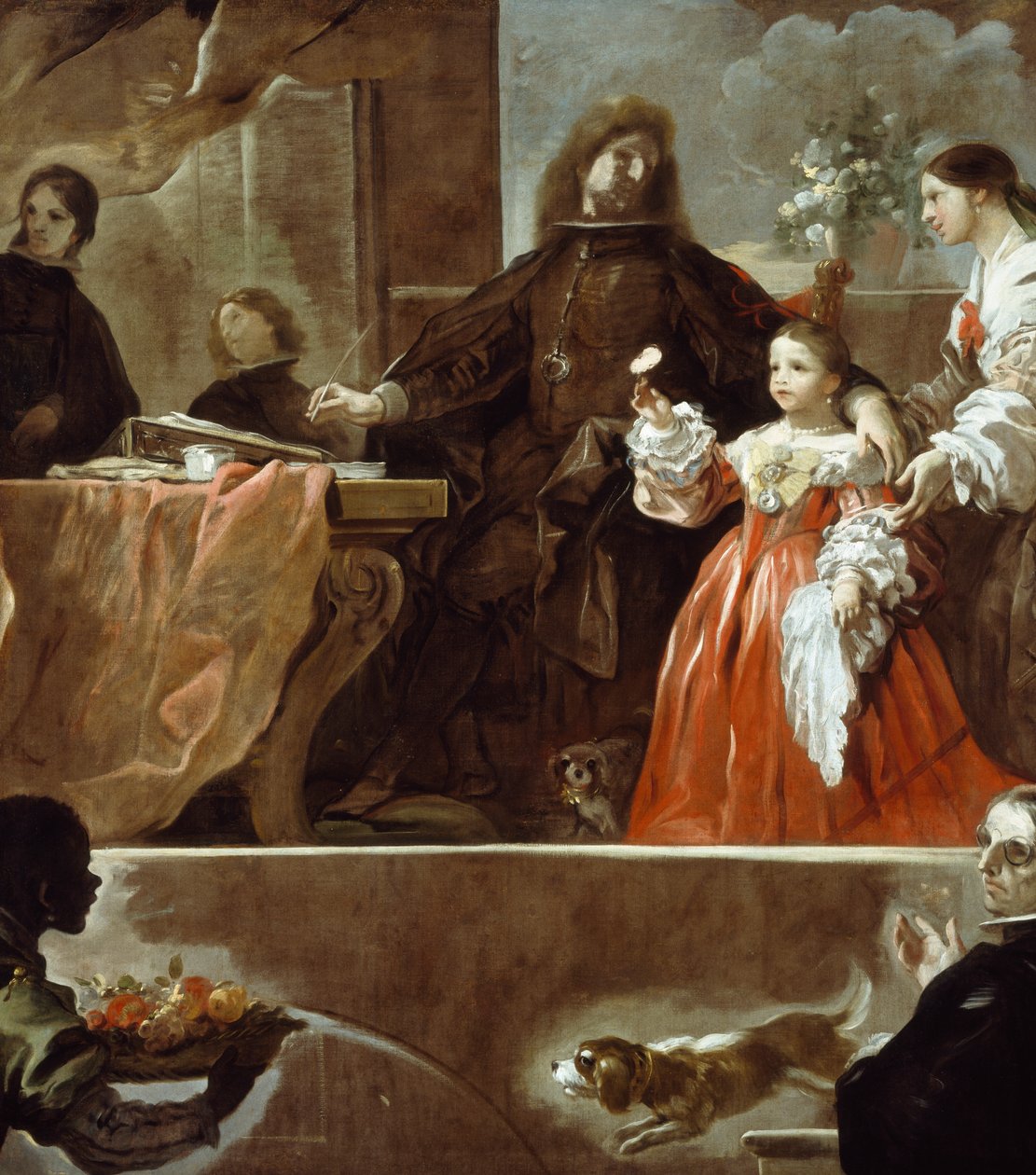 Kunnioitus Velazquezille Santiestebanin kreiville tekijältä Luca Giordano