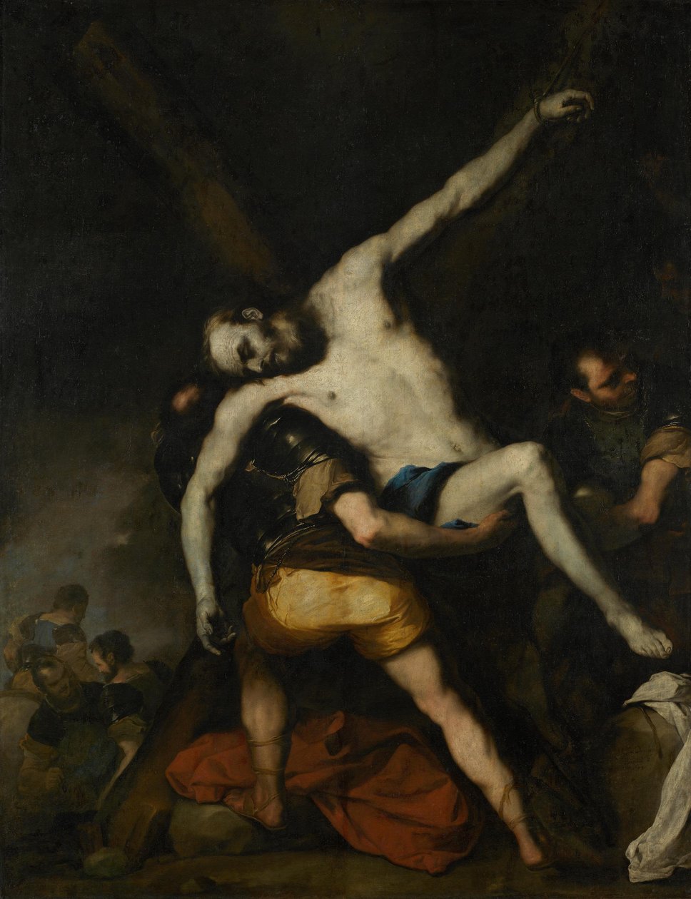 Pyhän Andreaksen ristiltäotto tekijältä Luca Giordano