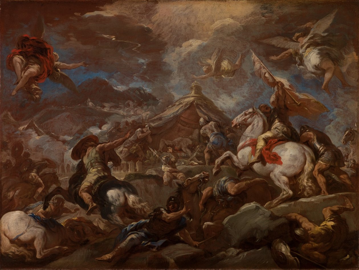 Holoferneksen ruumiin löytyminen tekijältä Luca Giordano