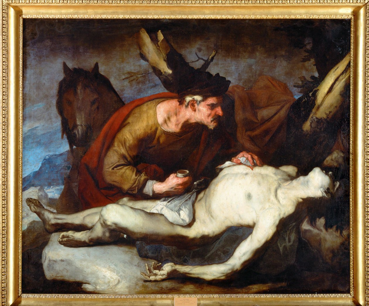 Laupias samarialainen (maalaus kankaalle) tekijältä Luca Giordano