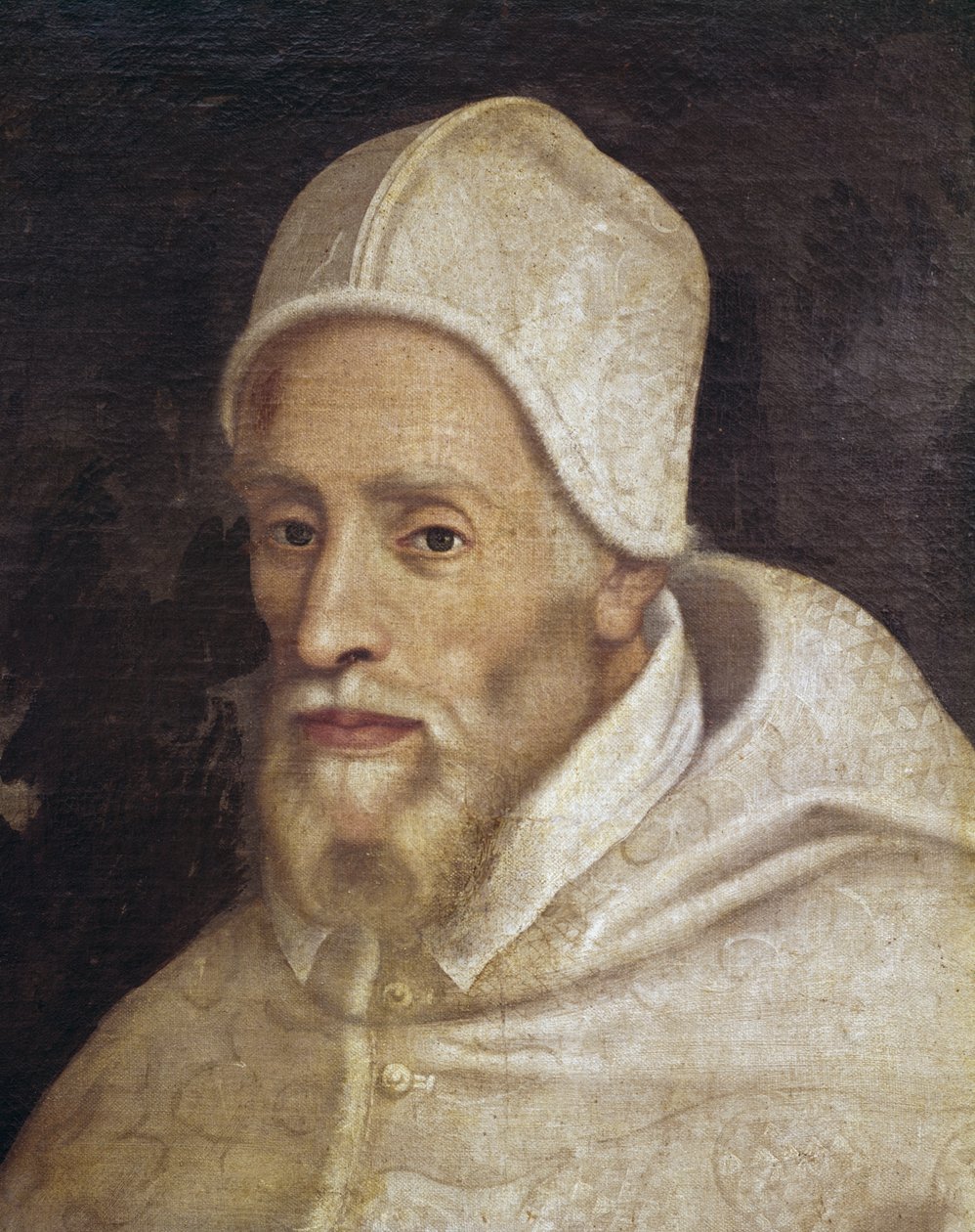 Paavi Paavali III:n (1468-1549) muotokuva, Luca Longhin (1507-1580) maalaus tekijältä Luca Longhi