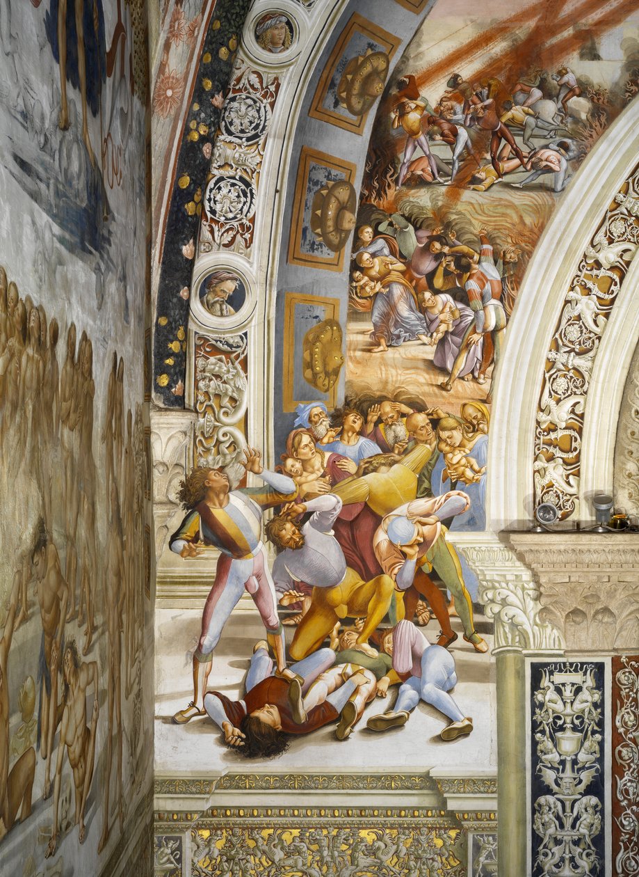 Apocalypse, Last Judgment -frescojaksosta tekijältä Luca Signorelli