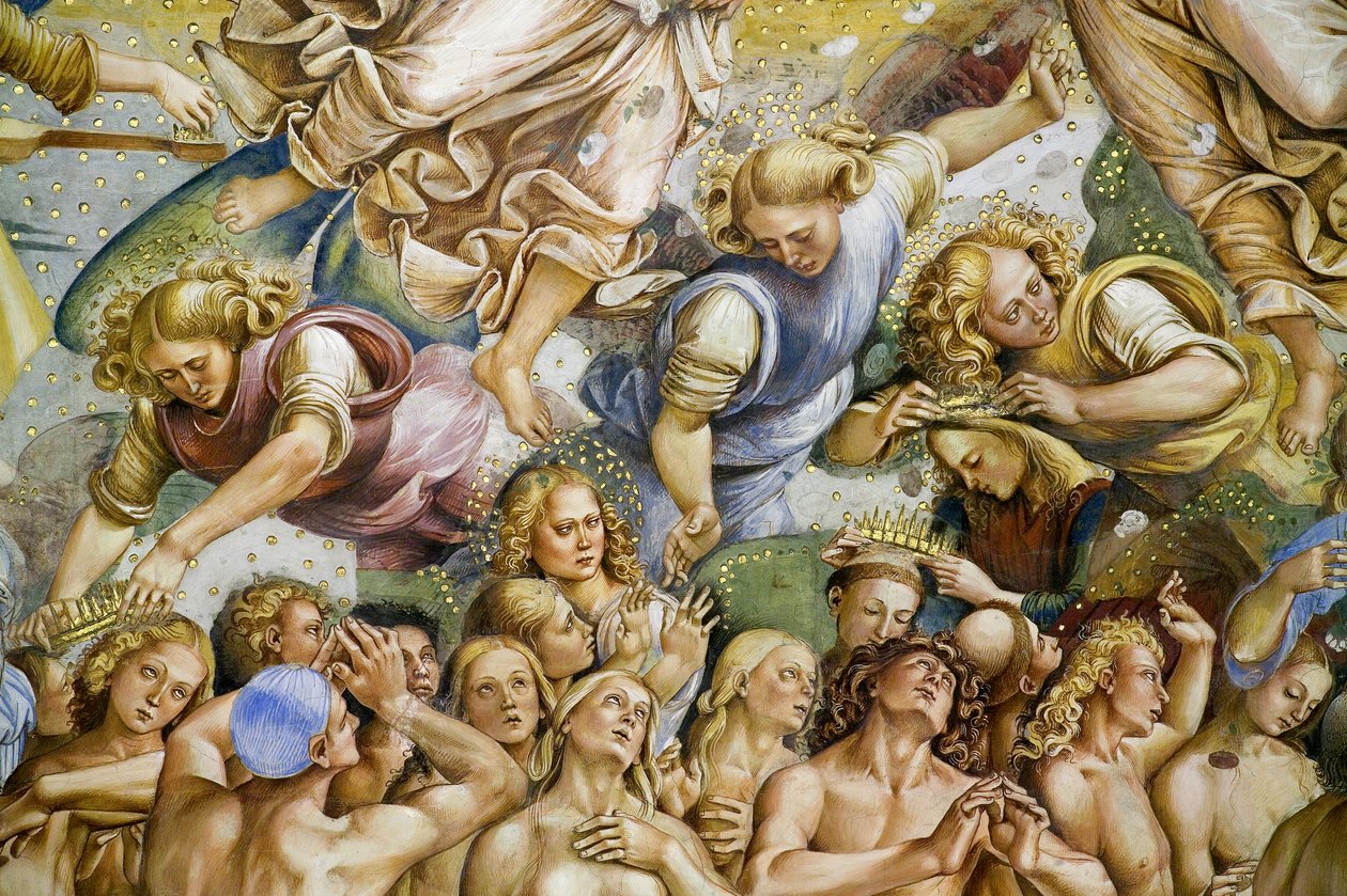 Valittu, Viimeinen tuomio -fresco-syklistä tekijältä Luca Signorelli