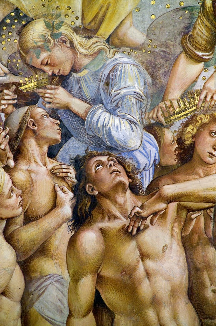 Valittu, Viimeinen tuomio -fresco-syklistä tekijältä Luca Signorelli