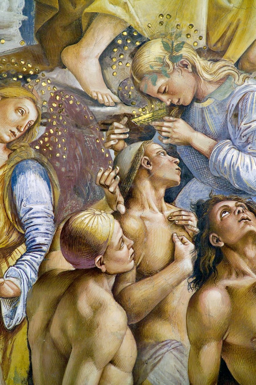Valittu, Viimeinen tuomio -fresco-syklistä tekijältä Luca Signorelli