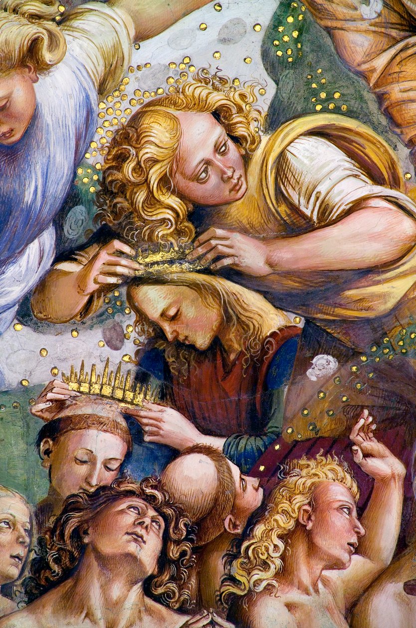 Valittu, Viimeinen tuomio -fresco-syklistä tekijältä Luca Signorelli