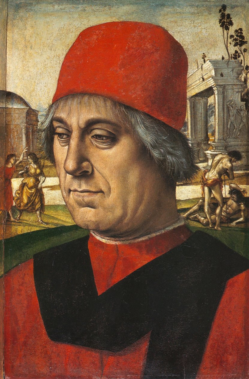 Saksa: Bildnis eines älteren Mannes Miehen muotokuva (Portrait of a Man) tekijältä Luca Signorelli