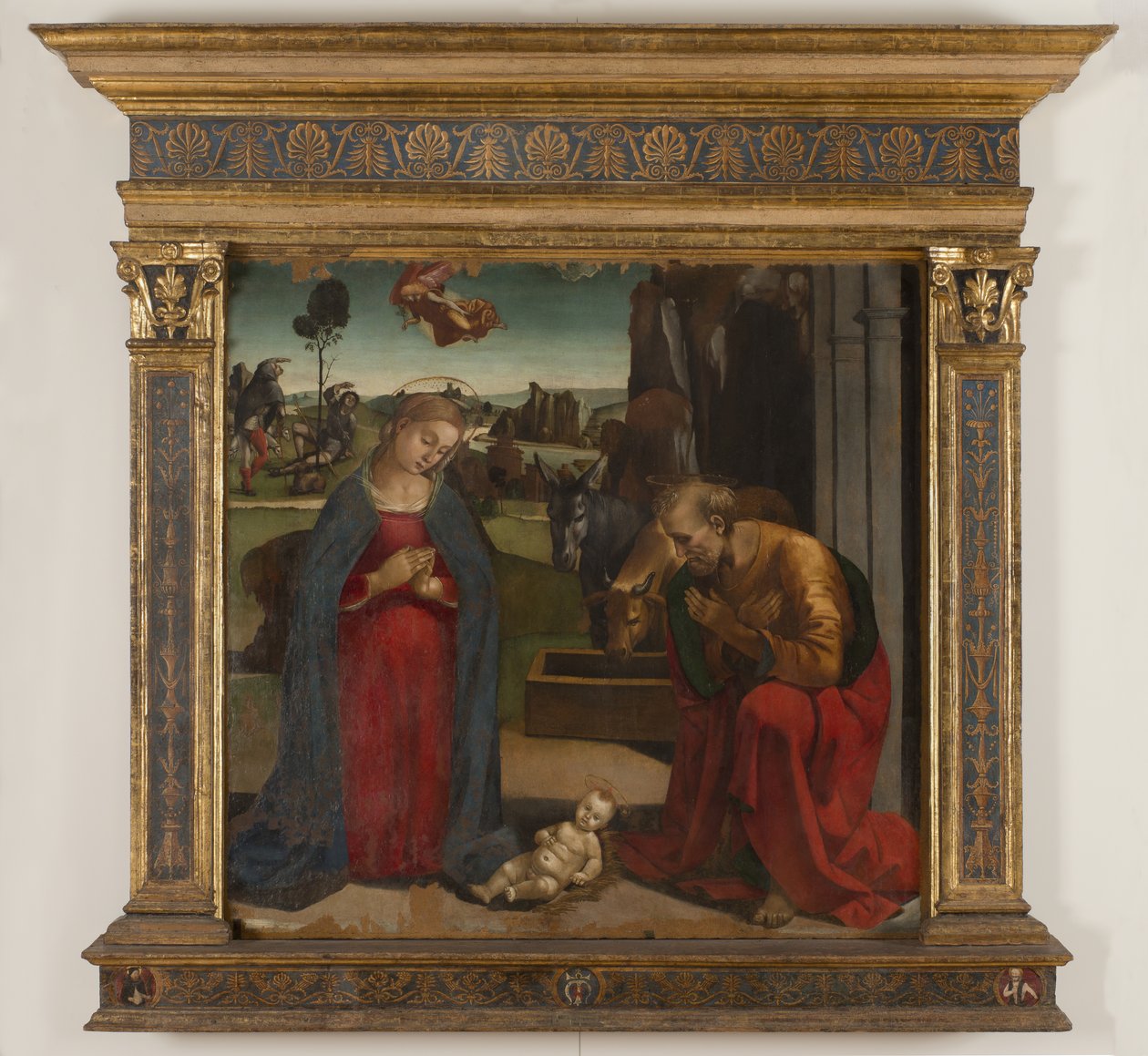 Jeesuksen syntymä, 1497-1498 tekijältä Luca Signorelli