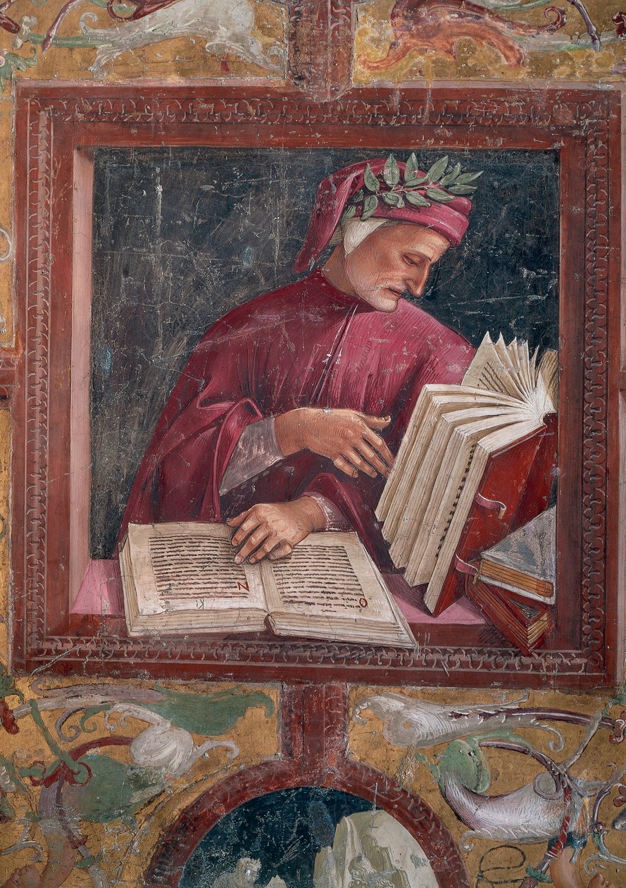 Dante Alighierin muotokuva (Firenze tekijältä Luca Signorelli