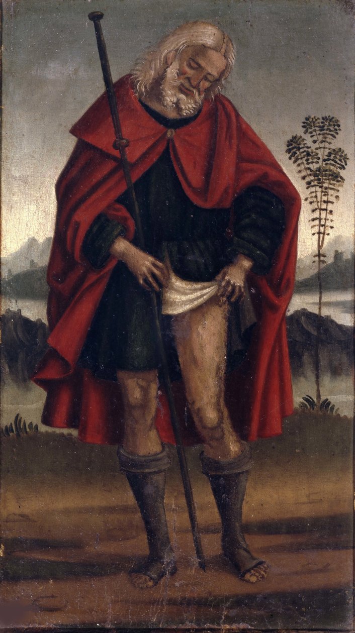 Saint Roch, noin 1515-1520. tekijältä Luca Signorelli