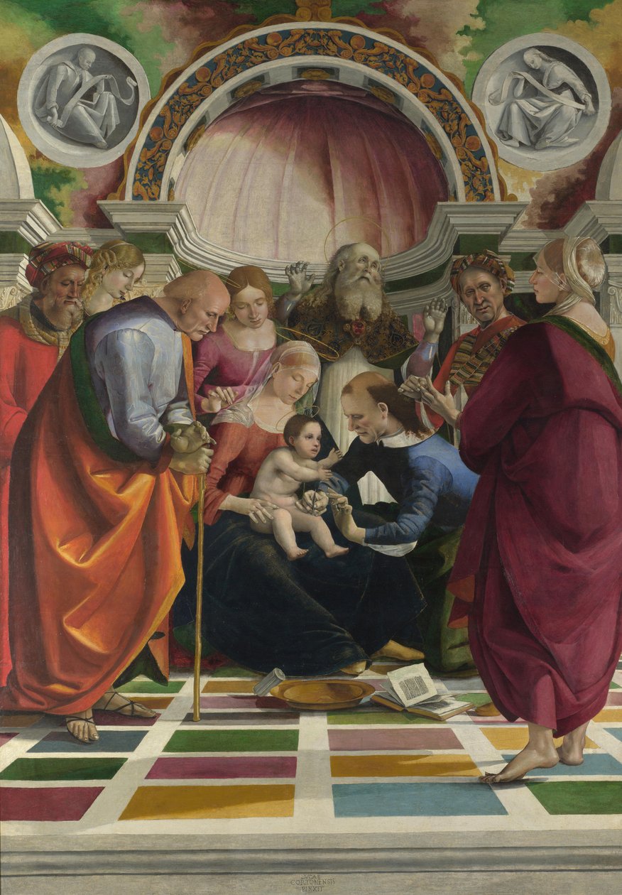 Ympärileikkaus, c. 1490 tekijältä Luca Signorelli