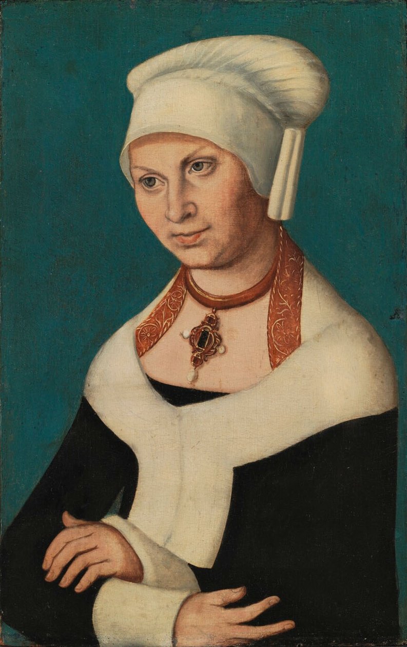 Bildnis Barbara von Sachsen tekijältä Lucas Cranach the Elder