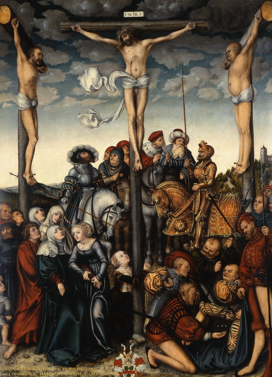 Kreuzigung tekijältä Lucas Cranach the Elder