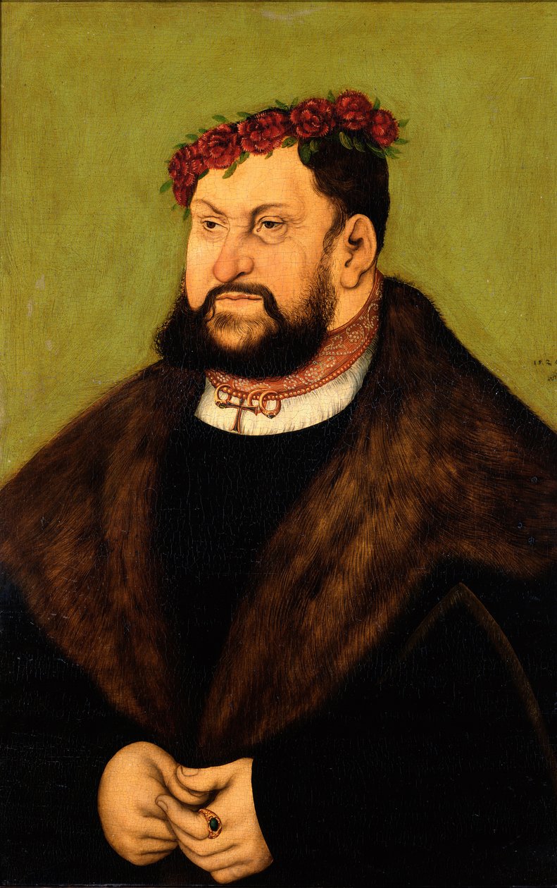 Kurfürst Johann der Beständige von Sachsen tekijältä Lucas Cranach the Elder