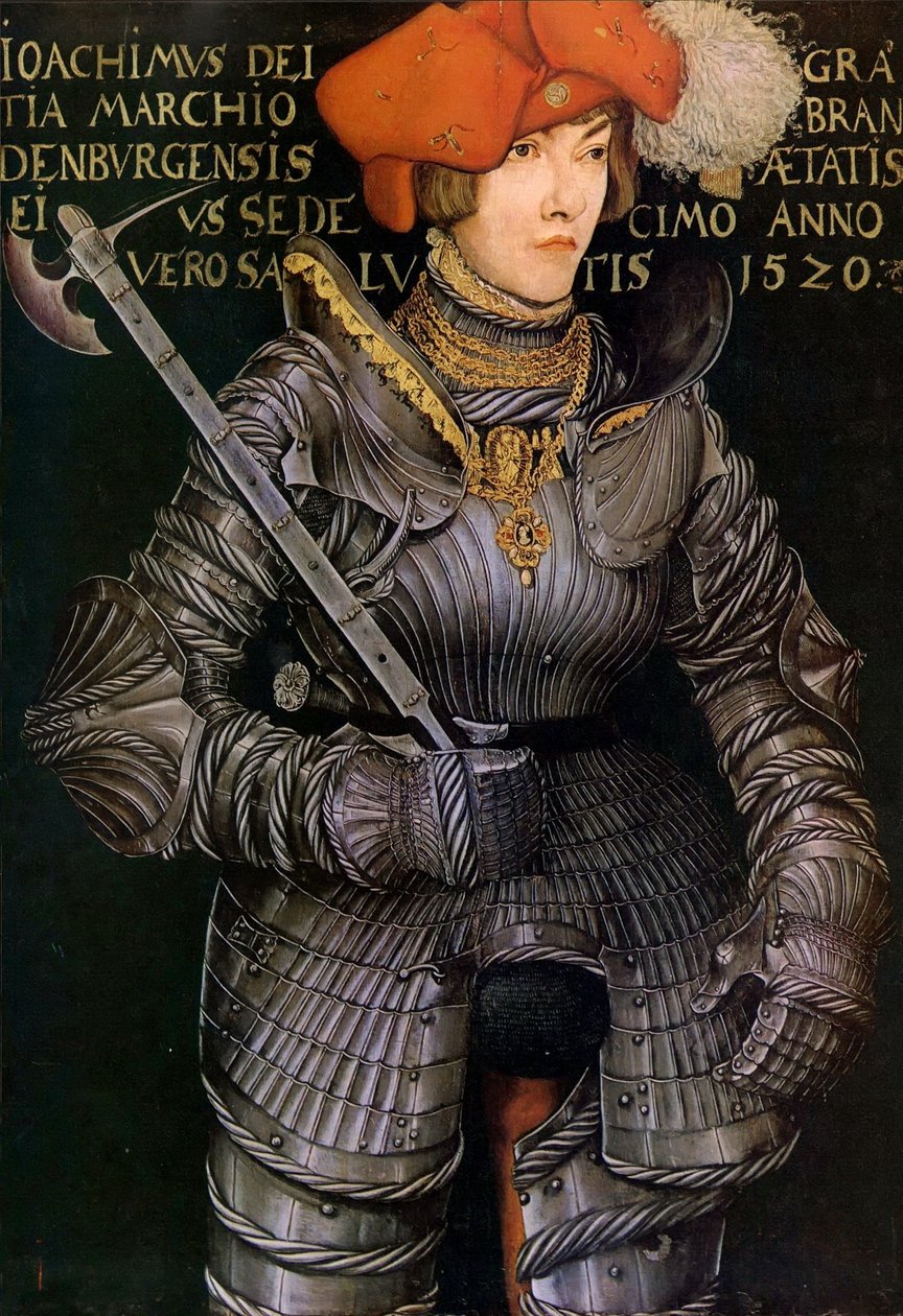 Kurprinz Joachim II. von Brandenburg tekijältä Lucas Cranach the Elder