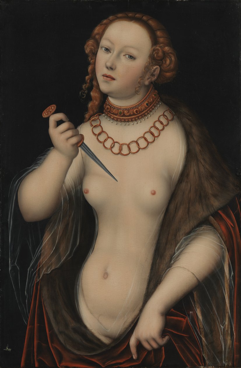 Lucretia tekijältä Lucas Cranach the Elder