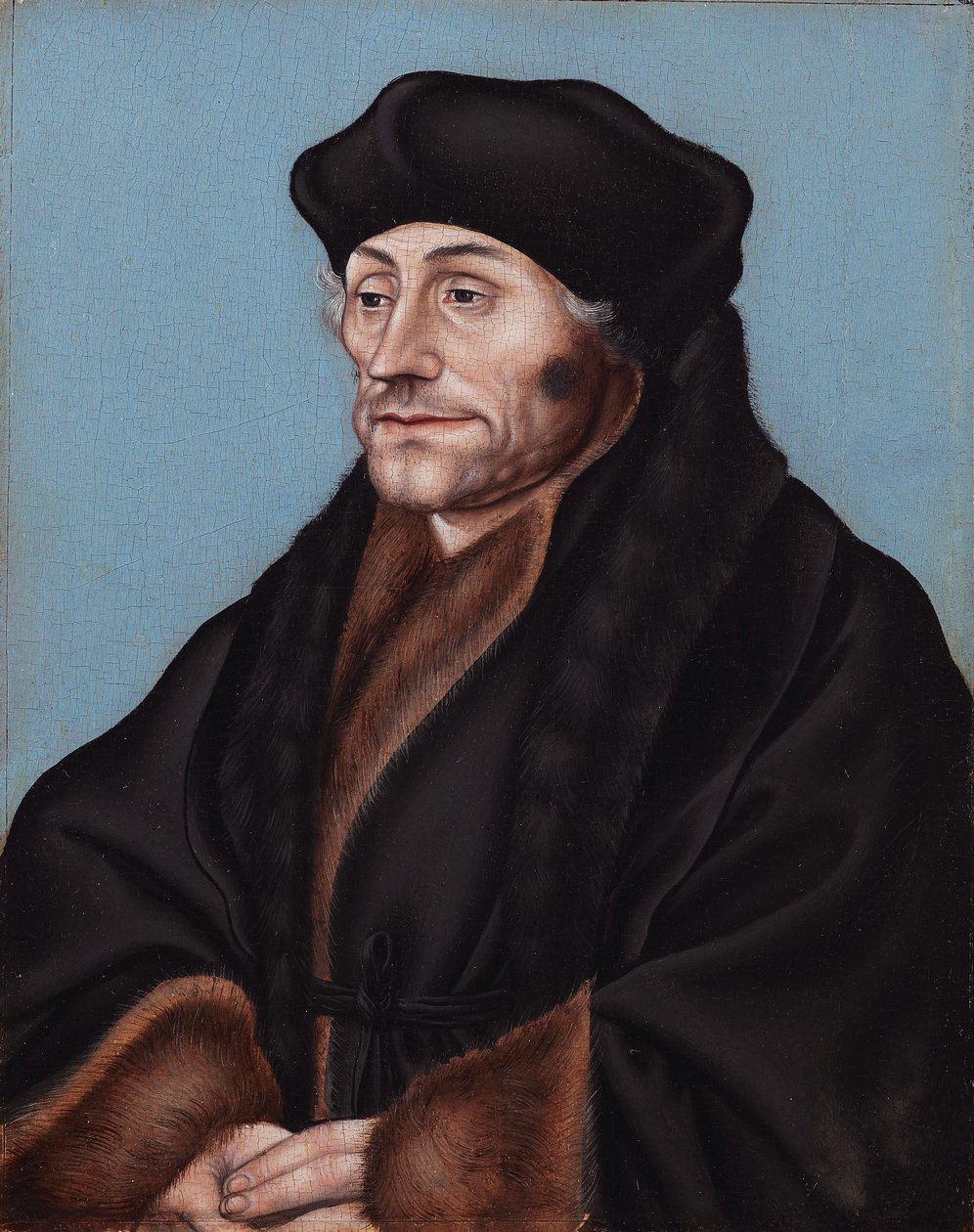 Desiderius Erasmuksen muotokuva tekijältä Lucas Cranach the Elder