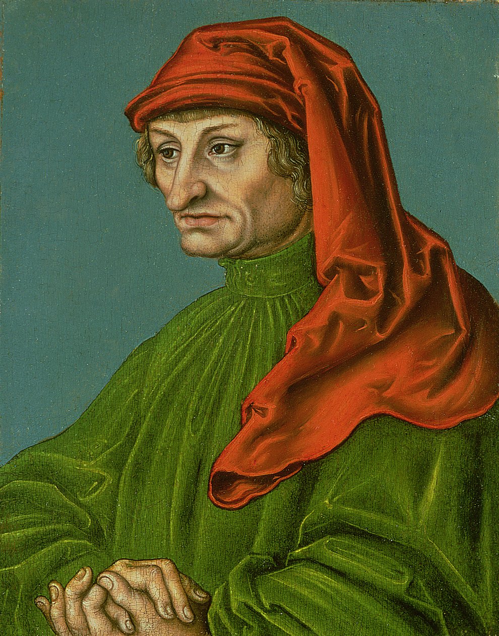 Miehen muotokuva tekijältä Lucas Cranach the Elder