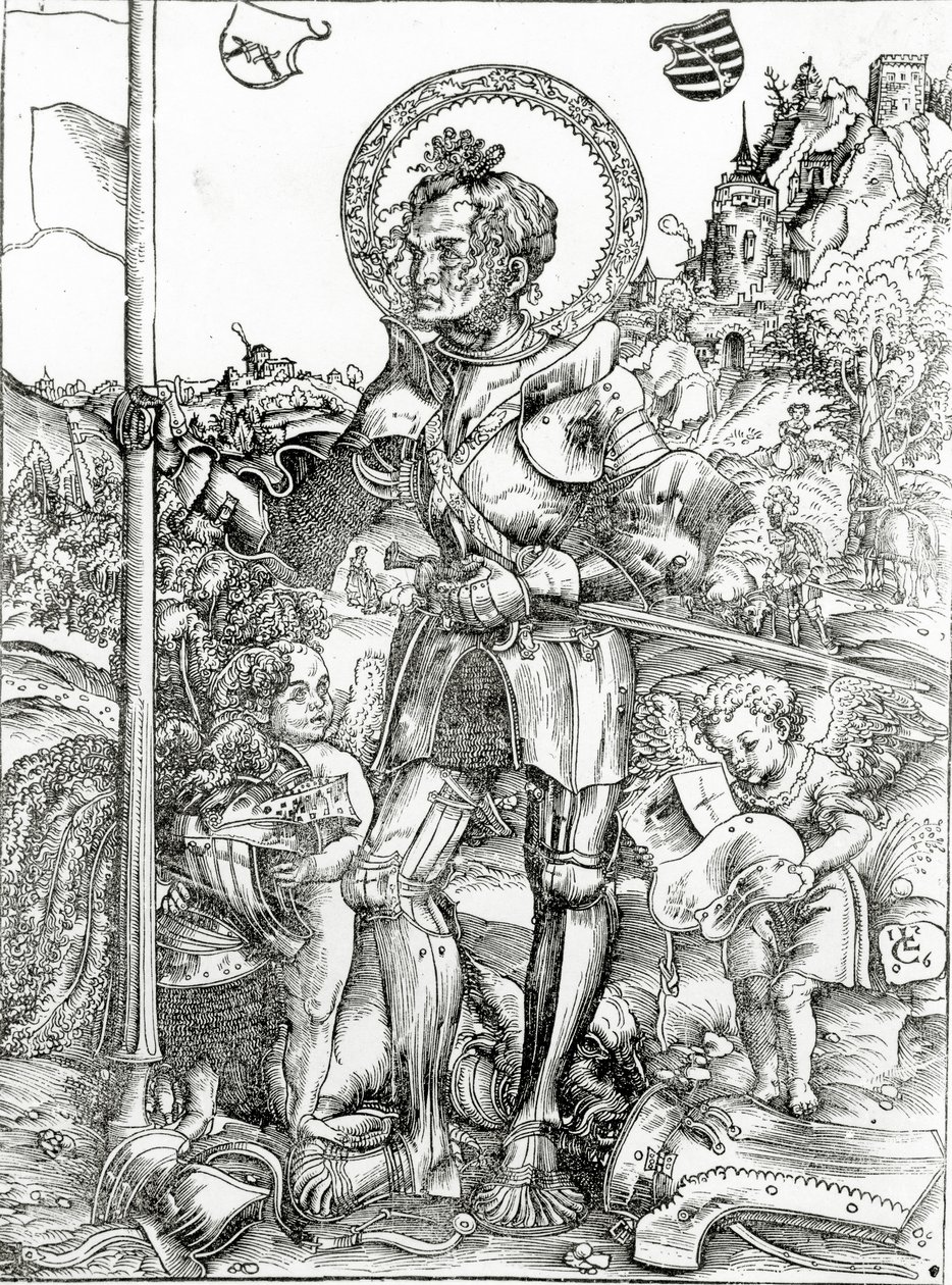 St. George, 1506 tekijältä Lucas Cranach the Elder