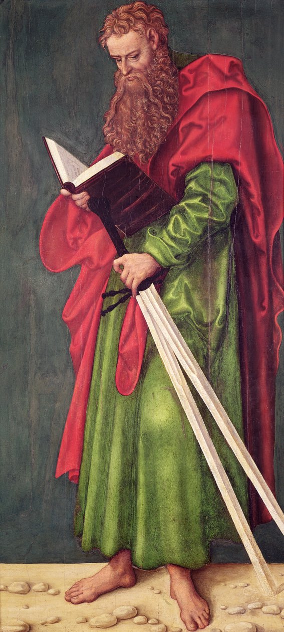pyhä Paavali tekijältä Lucas Cranach the Elder