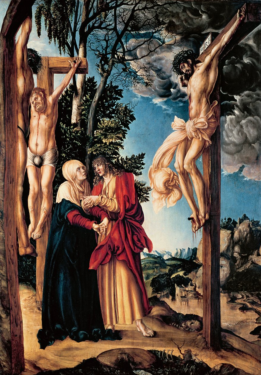 Ristiinnaulitseminen, 1503 tekijältä Lucas Cranach the Elder