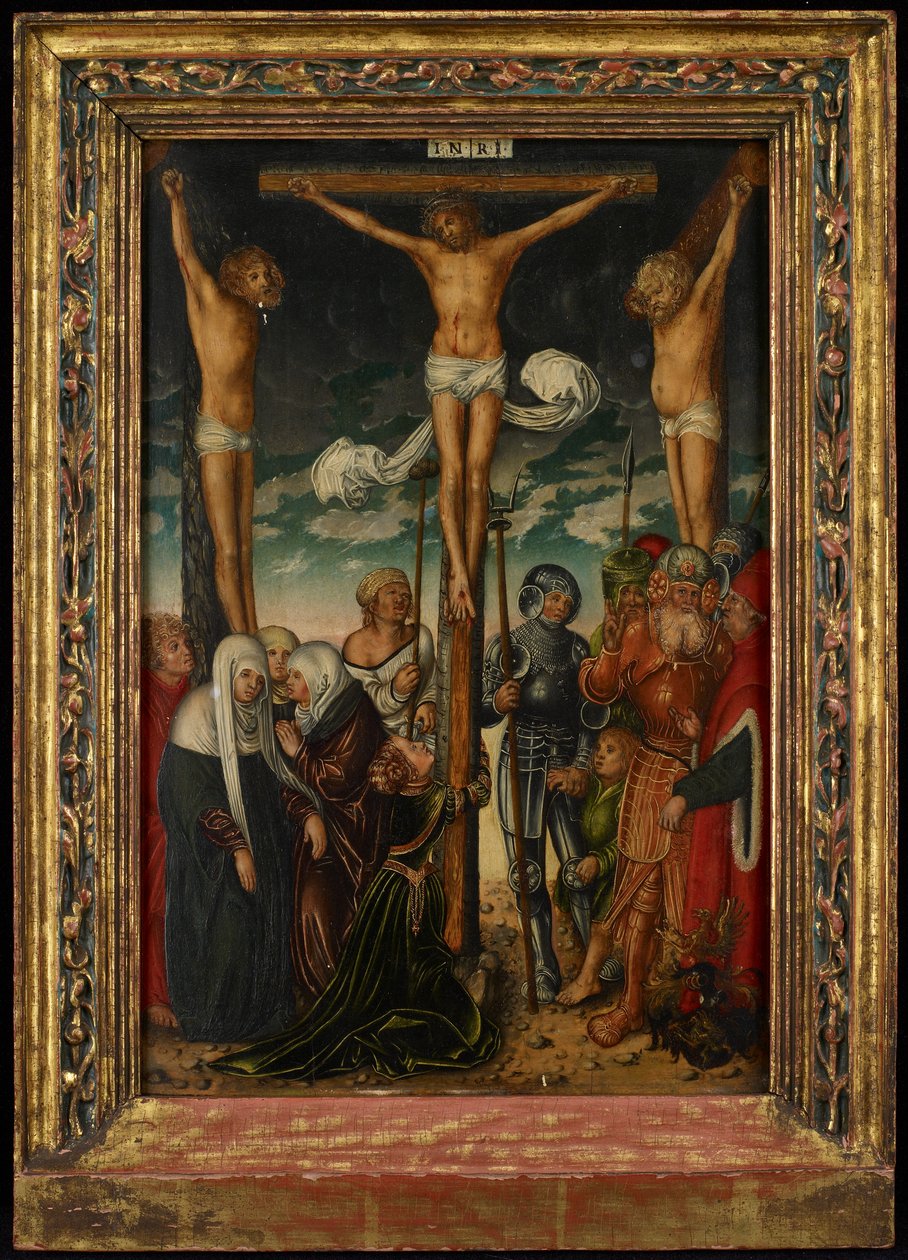 Ristiinnaulitseminen, noin 1575 tekijältä Lucas Cranach the Elder