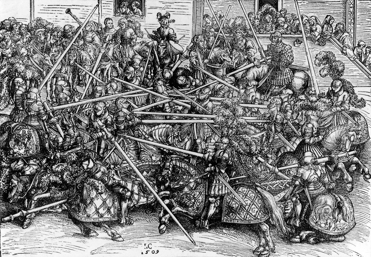 Kolmas turnaus tekijältä Lucas Cranach the Elder