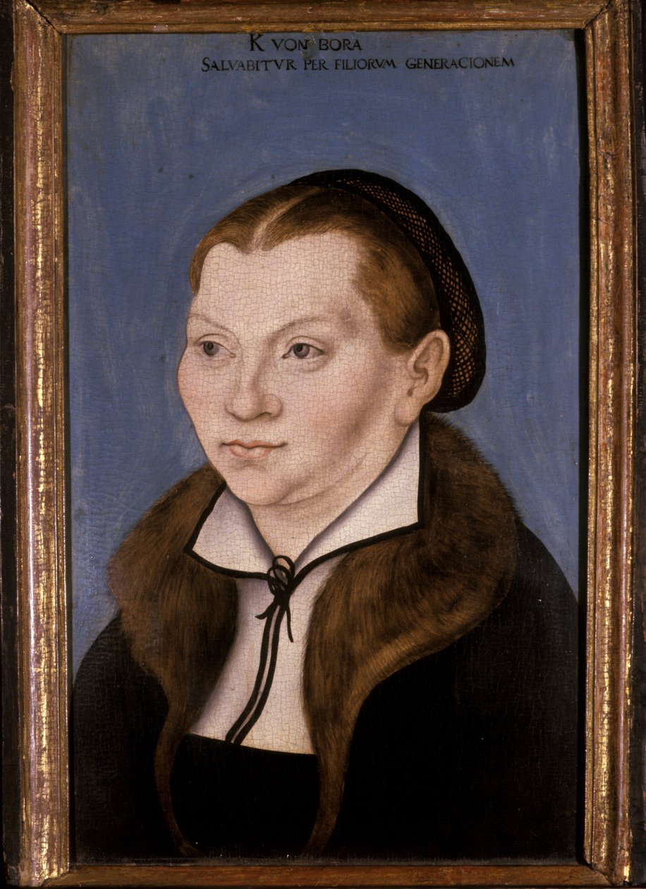 Katariina Luther, 1529 tekijältä Lucas Cranach the Elder